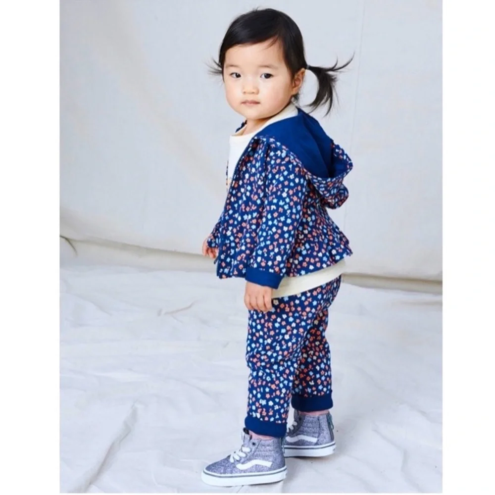 Tea Collection Floral Sweatsuit